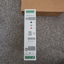 RS Pro Switched Mode DIN Rail Power Supply 136-8310, 230V ac, 