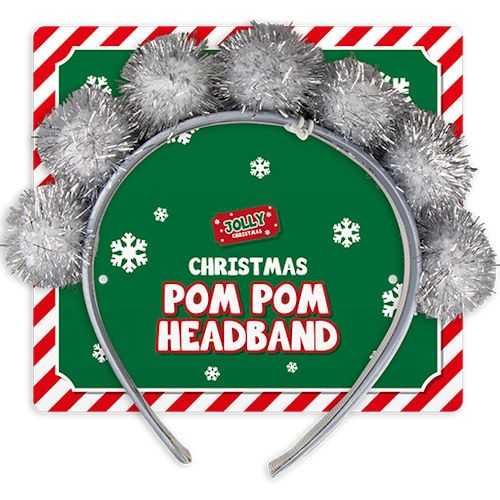 Novelty tinsel pom - novelty,