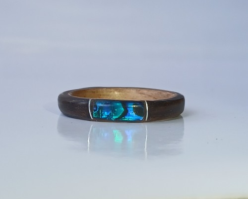 Handcrafted bentwood ring - bentwood,