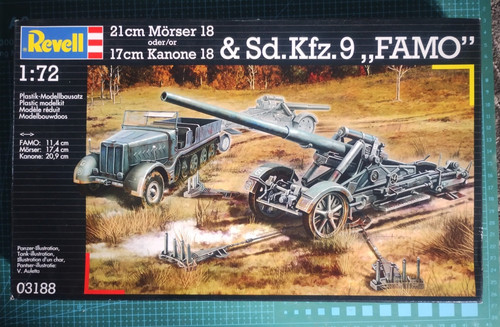 Morser kanone kfz - sd.kfz.9, famo