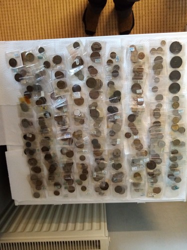 Old coins joblot 300 aprox - 300, 2kg