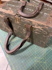 WW2 Vickers MG complete spare parts and tools box, Mk2, leather handles, V rare