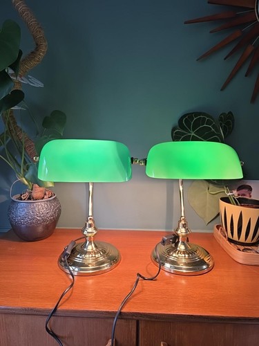 Pair micromark bankers lamps - micromark,