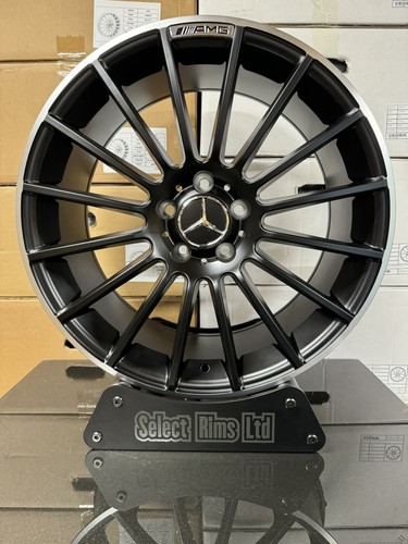 C63 alloy wheels black - x4,