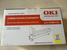 Genuine OKI 43381721 Yellow