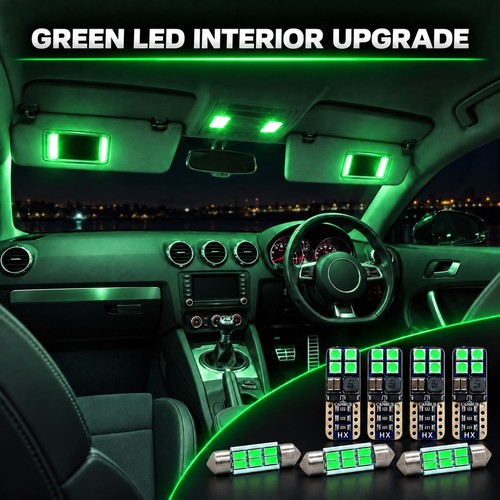 Green interior led bulb - interior, kit