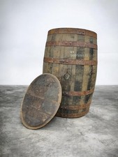 WHOLE WHISKEY BARREL OPEN TOP