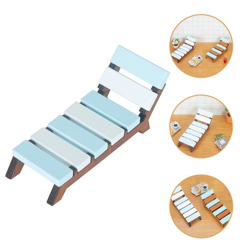 Wooden miniature reclining - miniature,
