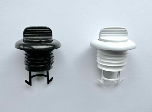 Round boat transom - , drain