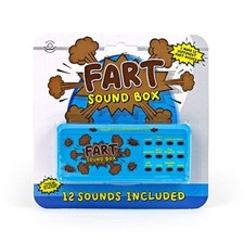 Fart Sounds Machine Box Funny Novelty Toy Friends & Family 12 Noises Prank Gift