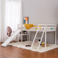 Mid Sleeper Bed with Slide