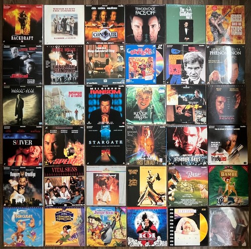 Laserdisc job lot - laserdisc,