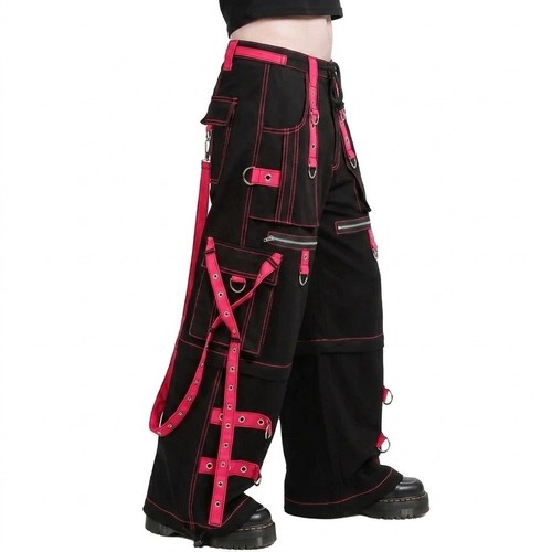 Black pink gothic - black,