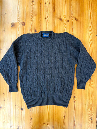 Boggi men grey - men’s, cable-knit