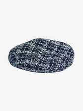 Maison Michel - Blue tweed cap