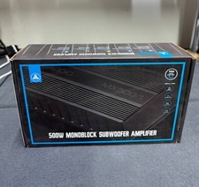 JL Audio Car Mono Bass Amp