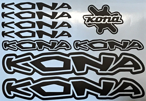 Kona decals stickers custom - decals,
