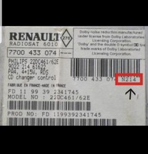 DACIA & RENAULT RADIO CODES - Sandero - Stepway - Logan- Duster - Clio - Kangoo 
