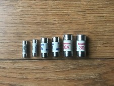 6 x Mixed Fuses 5A 15A 30A