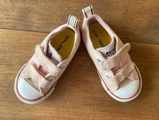 Girls Pink Converse All Star