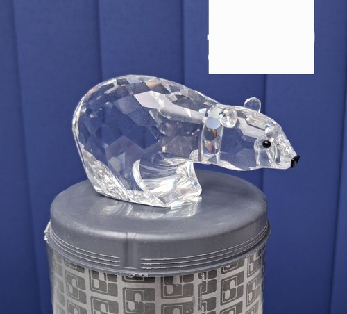 Swarovski crystal polar bear - crystal,