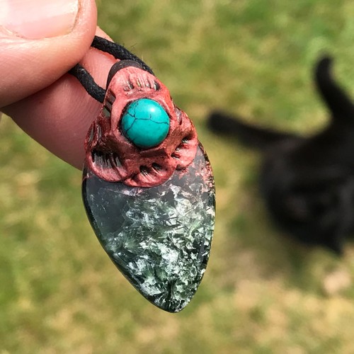 Seraphinite turquoise - seraphinite,