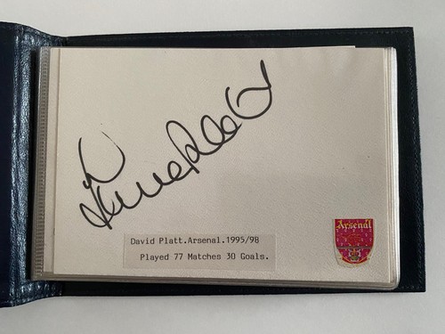 David platt hand signed - hand,