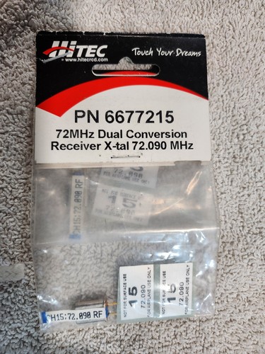 Hitec 72mhz receiver crystal