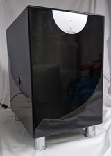 Monitor Audio Radius 360 Powered Subwoofer Fully Working Black Gloss