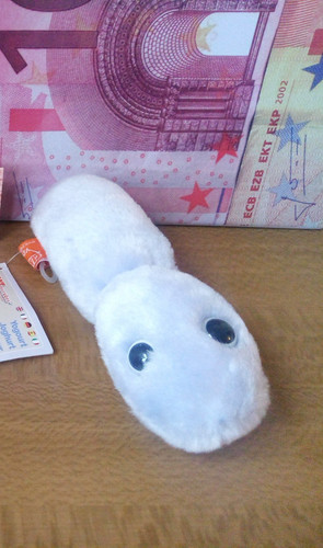 Giant microbes yoghurt plush - giant,