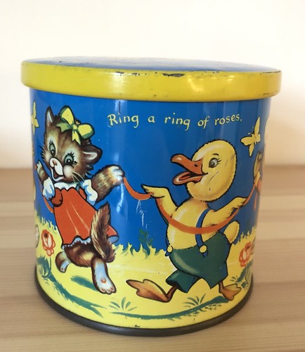Vintage blue bird toffee - bird,