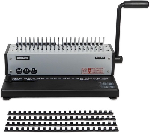Rayson comb binding machine - binding,