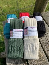 Alpaca Wool Socks - Country