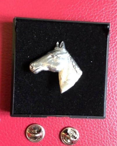 Horse head equestrian pin - horse,