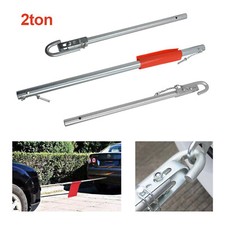 1x New Straight Pipe Rigid Steel Tow Bar Tow Bar 2T Recovery Spring Damper