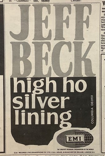 Jeff beck silver - jeff, ho