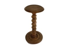 Hand Carved Wood Barley Twist