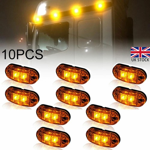 10pcs led side - 10pcs, lights