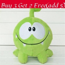 New Cut The Rope Hungry Om Nom Plush Toy Stuffed Doll Rare 8'' Xmas Gift Premium