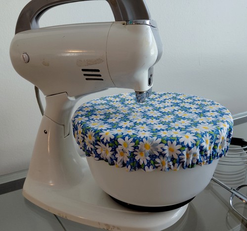 Daisies blue reversible - daisies,