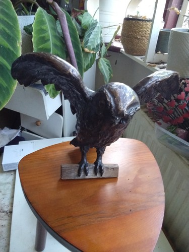 Antique bronze hollow - hollow, eagle
