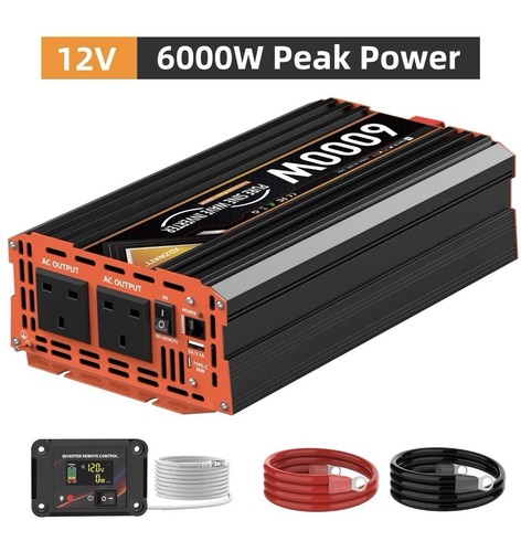 12v inverter 3000w 6000w peak