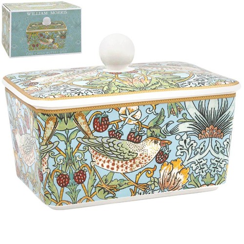 Strawberry thief ceramic - strawberry,