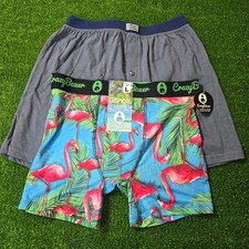 Crazy Boxer Pink Flamingos