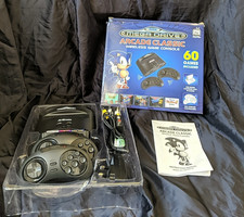 Sega Mega Drive Arcade Classic Wireless Game Console 60 Games Untested