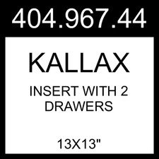 IKEA KALLAX Insert With 2