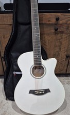 Guitar - White - Tiger ACG1-34