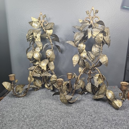 Pair tall antique - pair, 19"