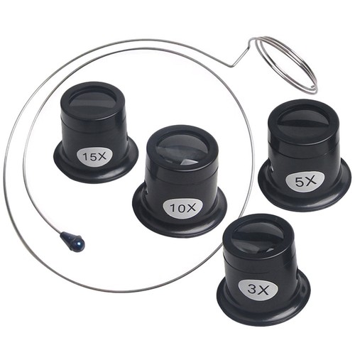 1set jewelry loupe - 1set, magnifying