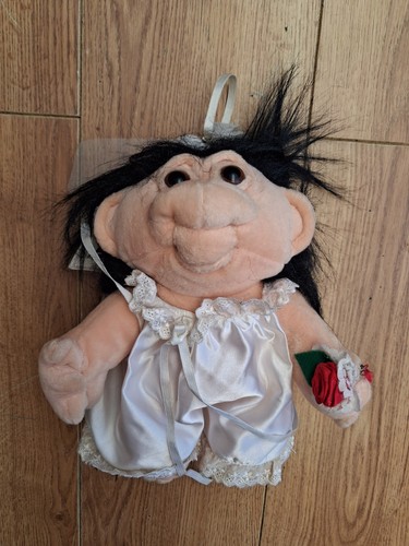 Vintage original troll family - vintage,